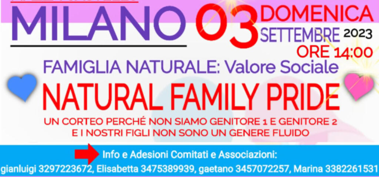 Difendiamo la famiglia naturale!