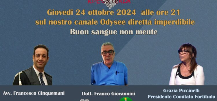 Ri-Esistenza live con il Comitato Fortitudo: “Buon sangue non mente”