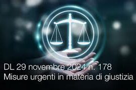 Decreto legge sulla giustizia