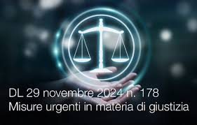 Decreto legge sulla giustizia